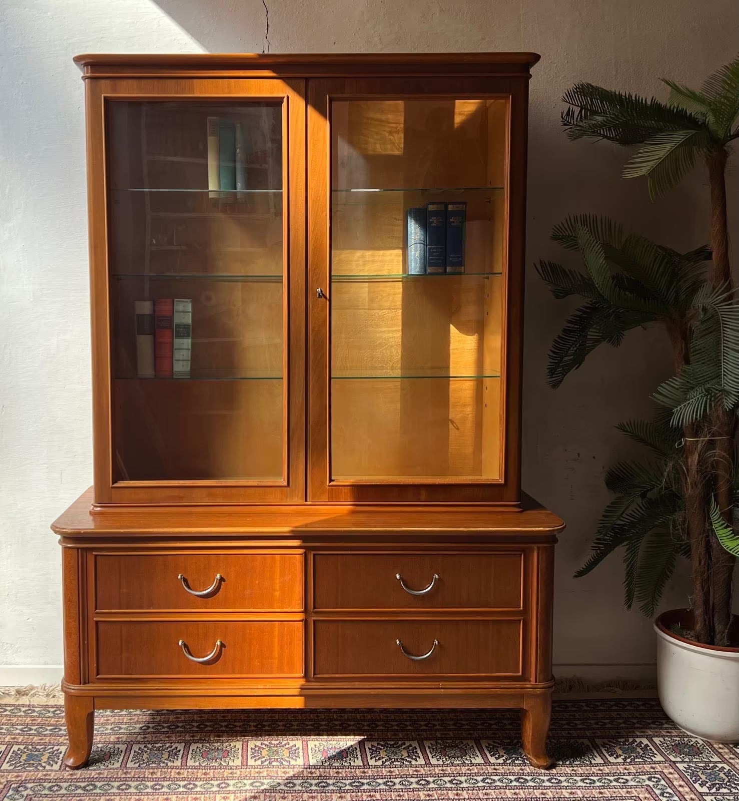 Schrank Vitrine Buffet Highboard vintage midcentury 60er Retro