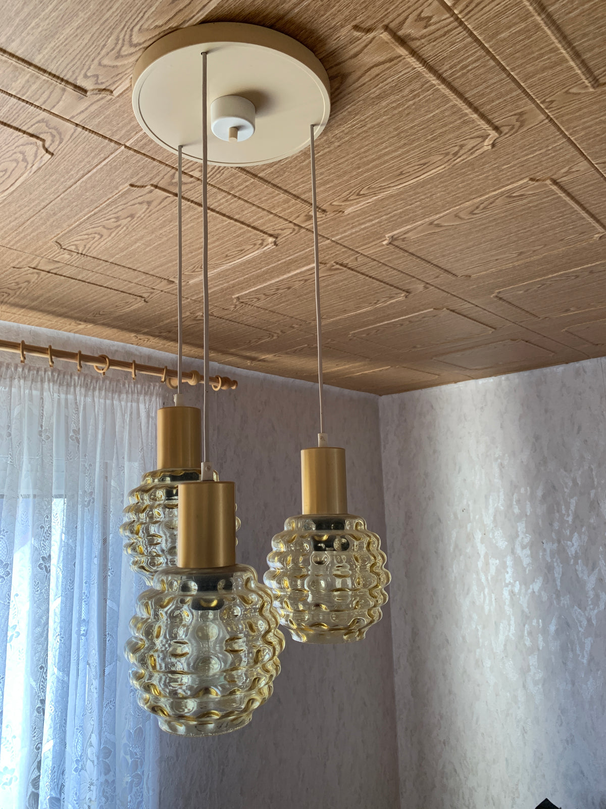 Vintage Decken-lampe
Pendelleuchte midcentury 6Oer
