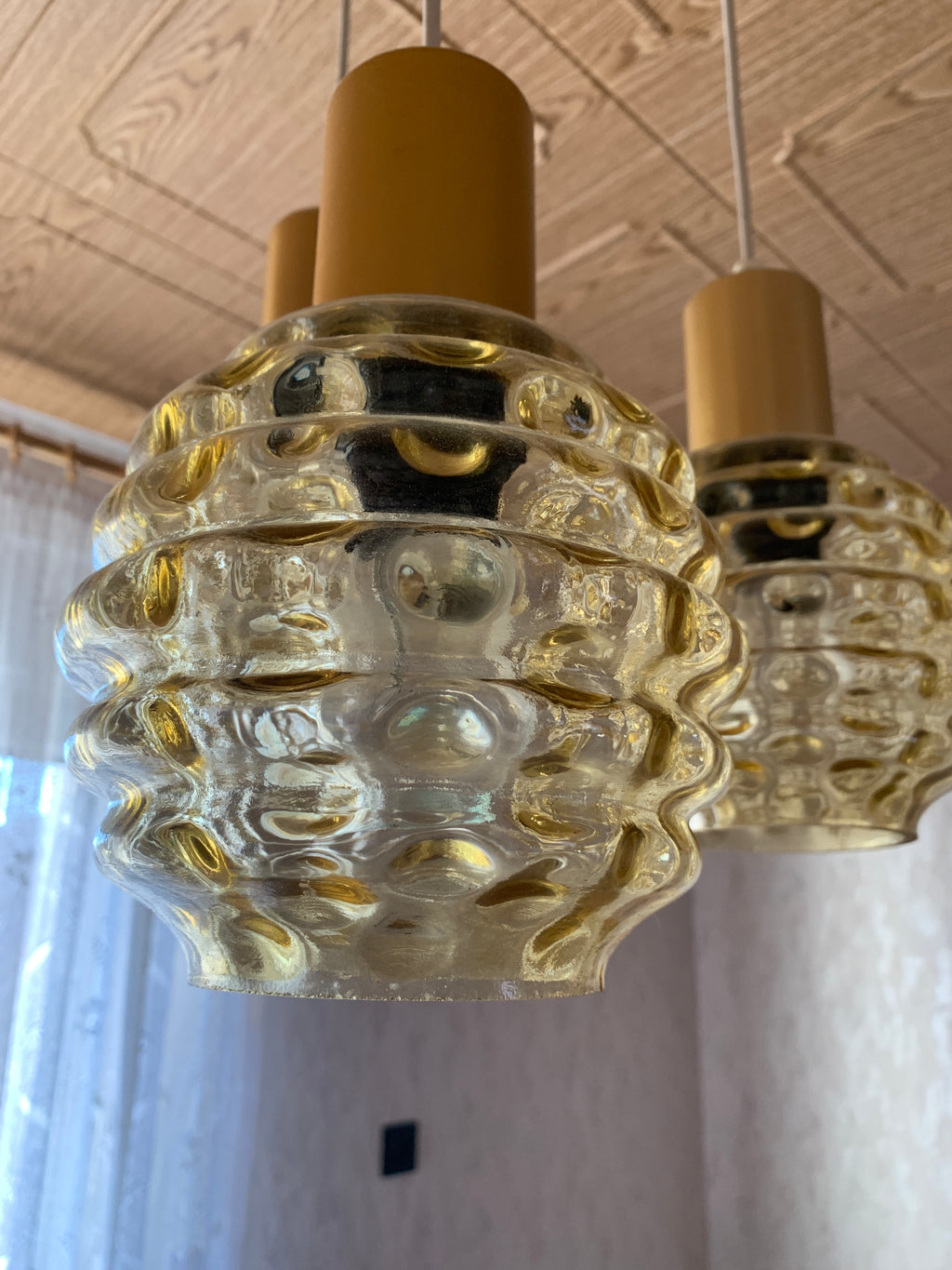 Vintage Decken-lampe
Pendelleuchte midcentury 6Oer