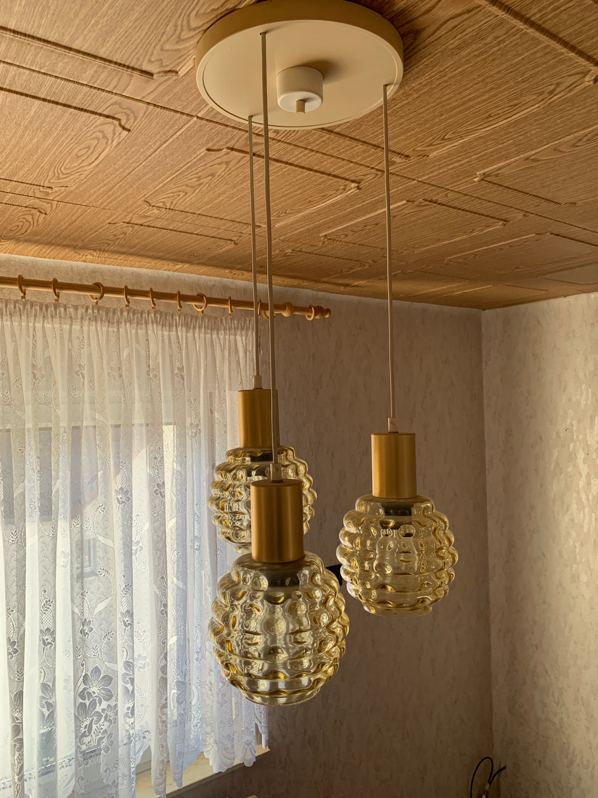 Vintage Decken-lampe
Pendelleuchte midcentury 6Oer