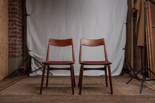 Boomerang Esszimmerstühle von Alfred & Erik Christensen für Slagelse Møbelværk, 2. Set