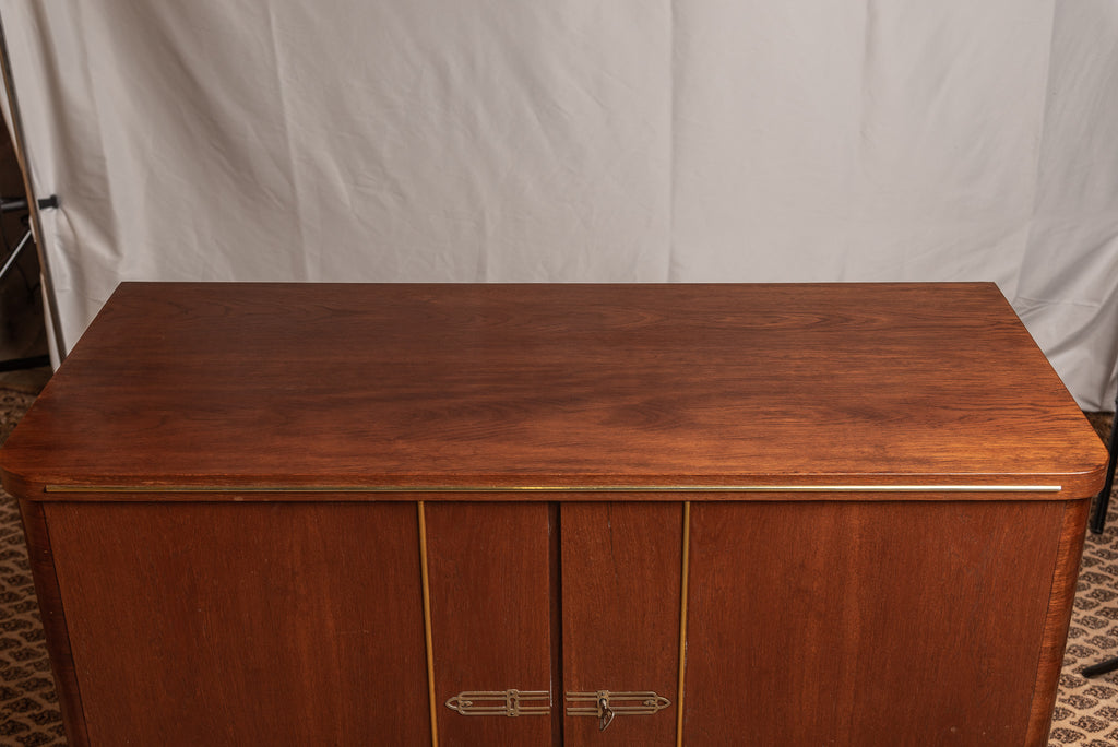 Midcentury Kommode Messing