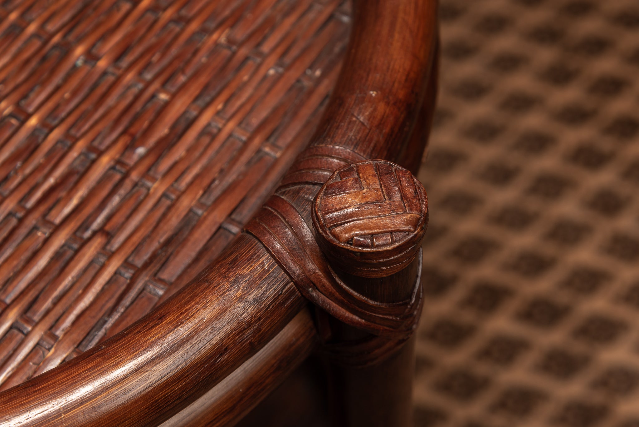 Rattan Barwagen