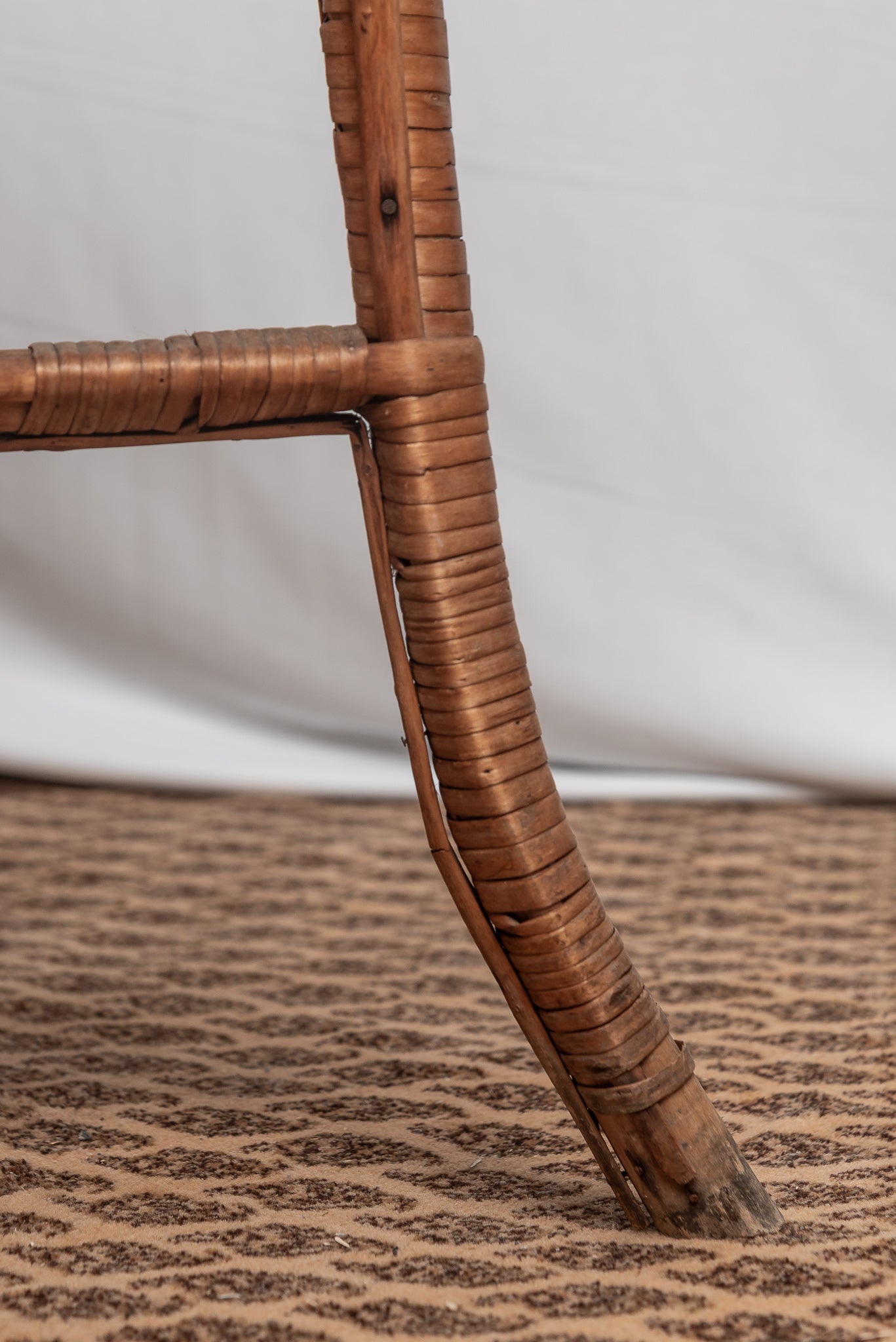 Rattan Tisch rund