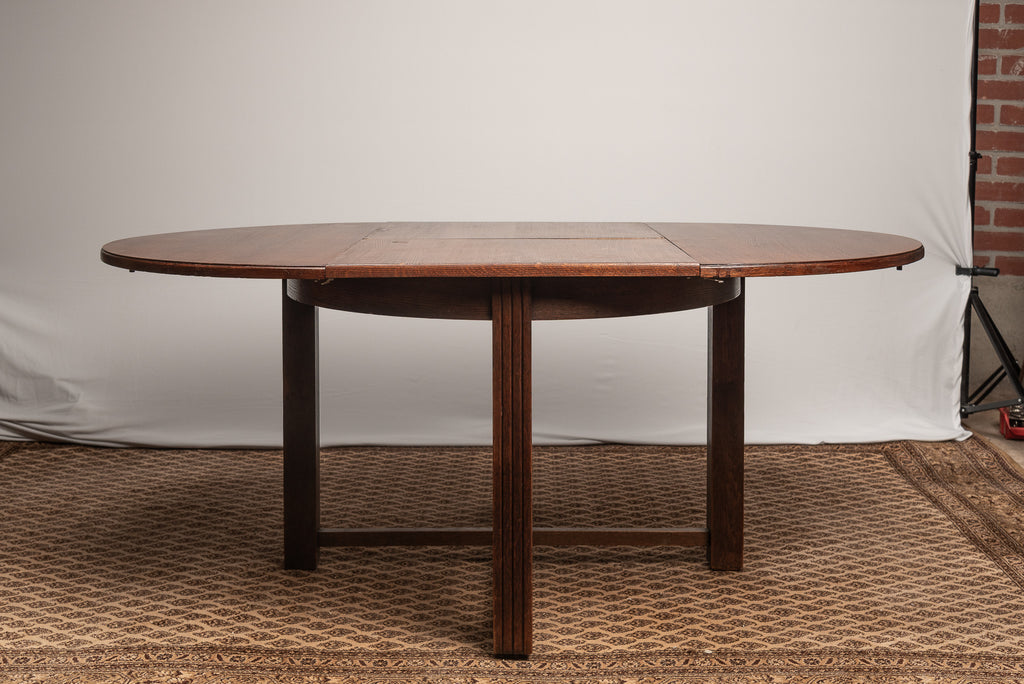 Ausziehtisch Esstisch Holztisch braun Vintage Mid-Century