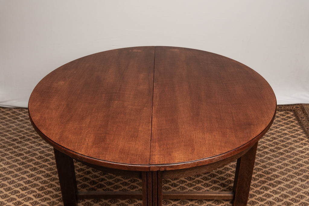 Ausziehtisch Esstisch Holztisch braun Vintage Mid-Century