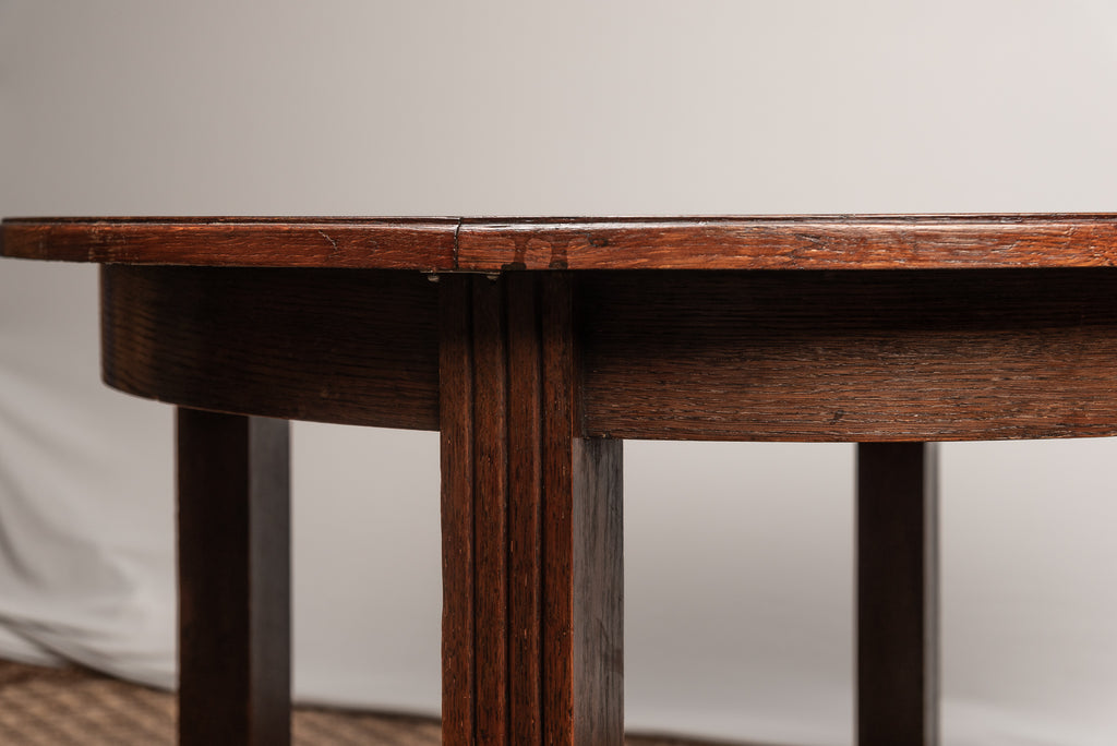 Ausziehtisch Esstisch Holztisch braun Vintage Mid-Century