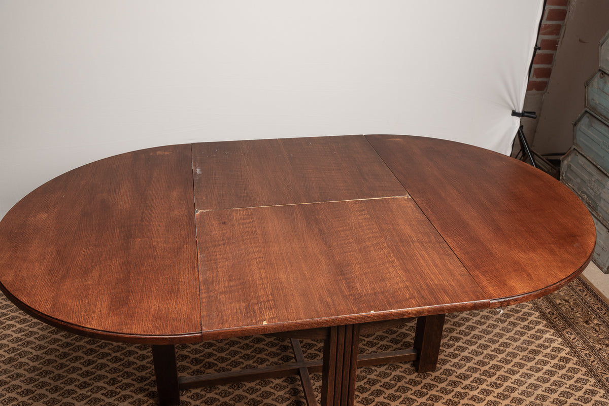 Ausziehtisch Esstisch Holztisch braun Vintage Mid-Century