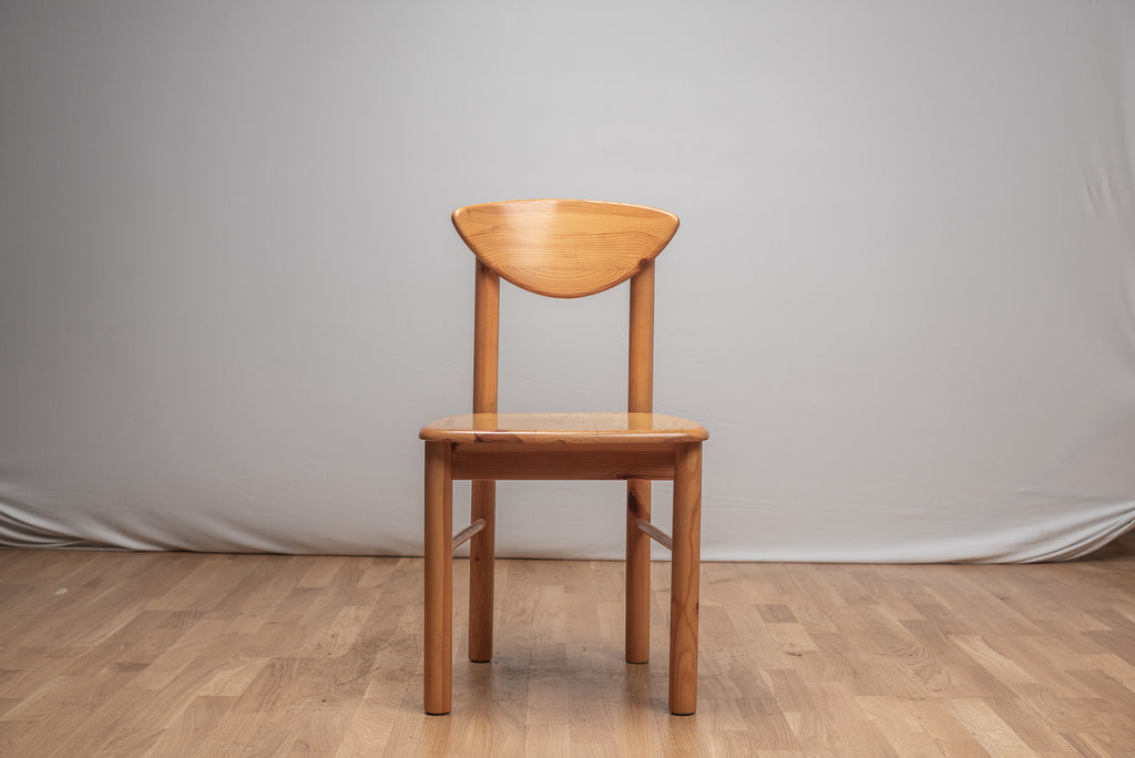 Daumiller Stuh Holz vintage designer midcentury 70er