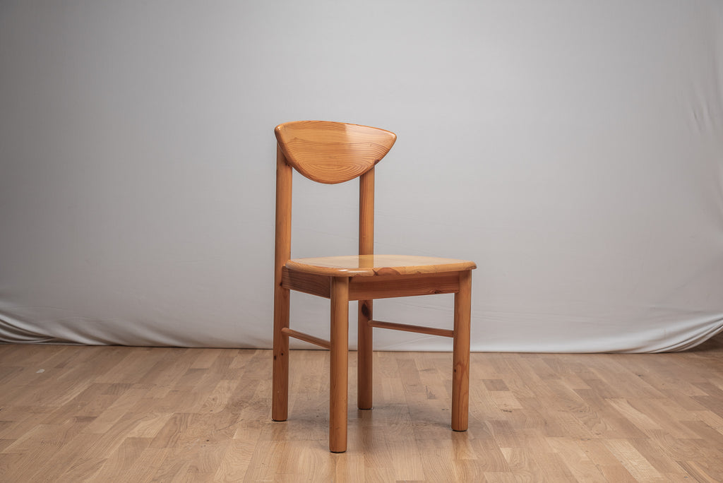 Daumiller Stuh Holz vintage designer midcentury 70er