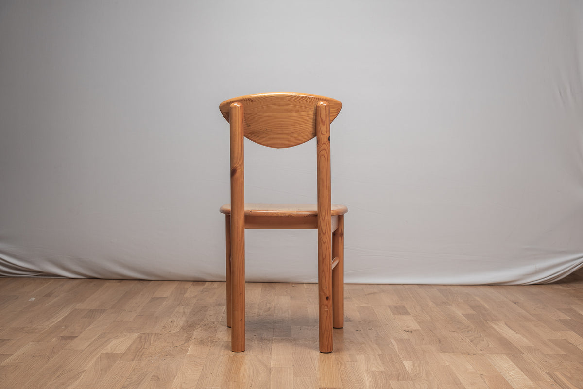 Daumiller Stuh Holz vintage designer midcentury 70er