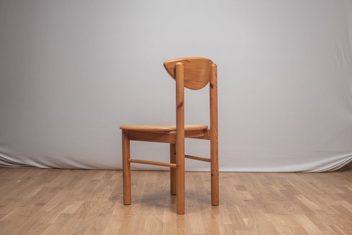 Daumiller Stuh Holz vintage designer midcentury 70er