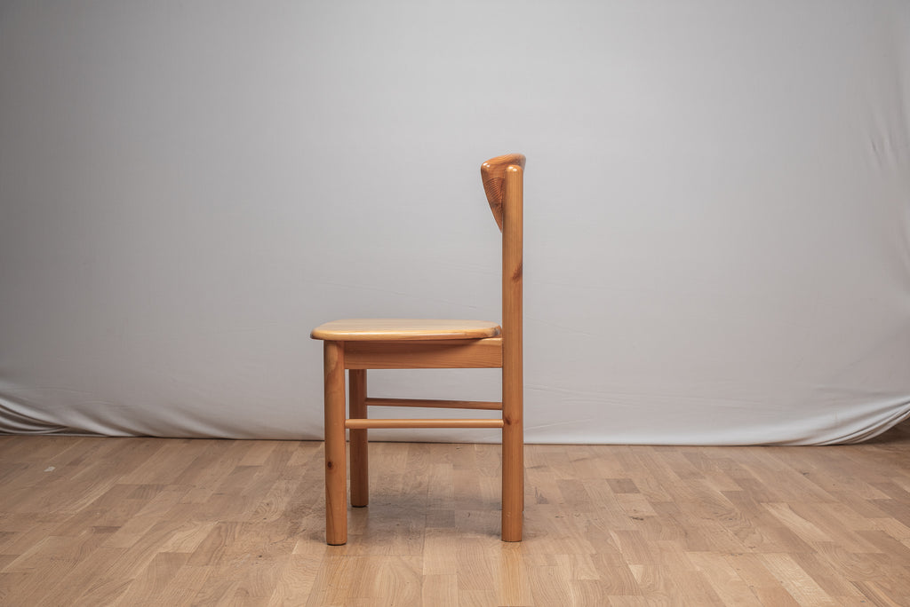 Daumiller Stuh Holz vintage designer midcentury 70er