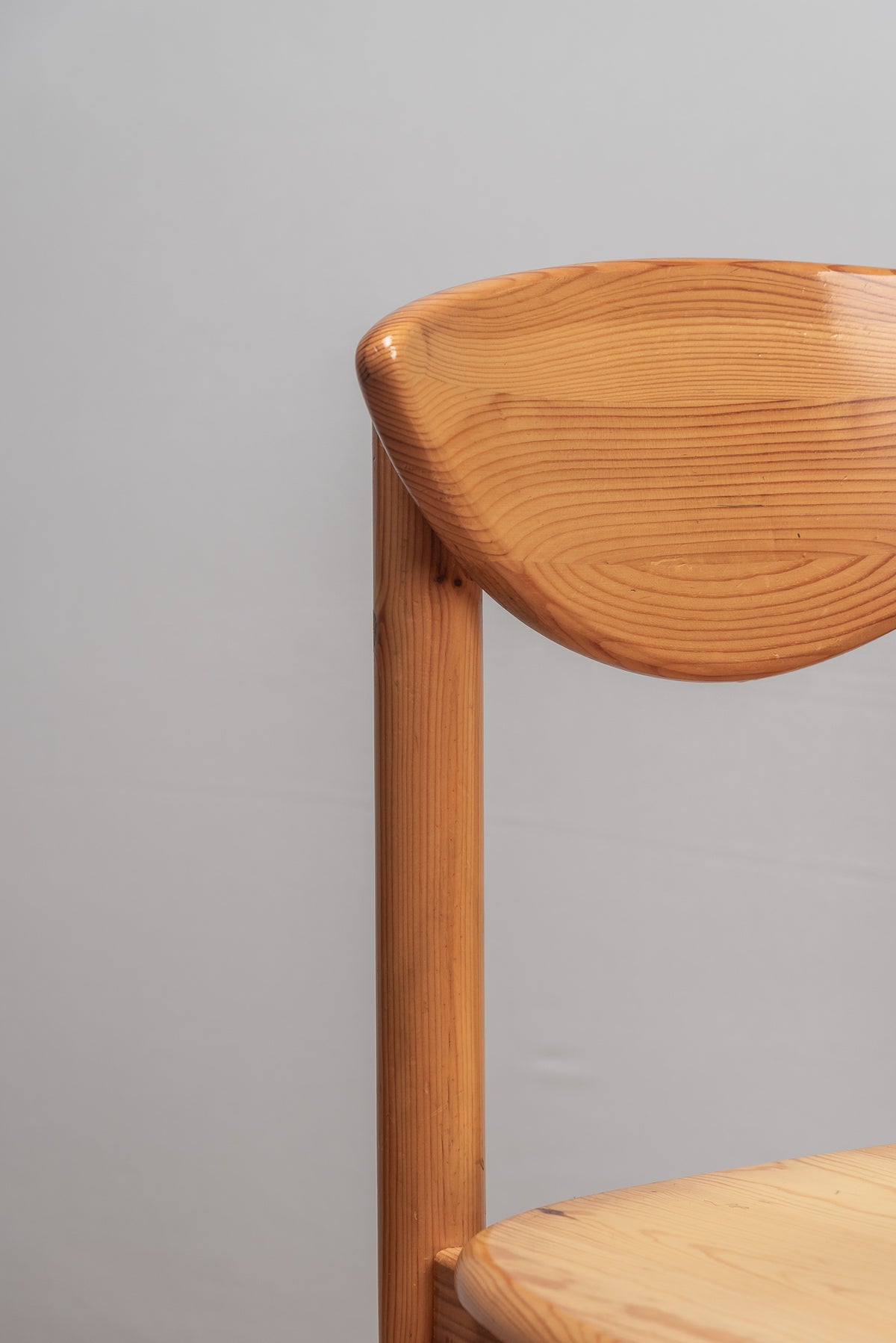Daumiller Stuh Holz vintage designer midcentury 70er