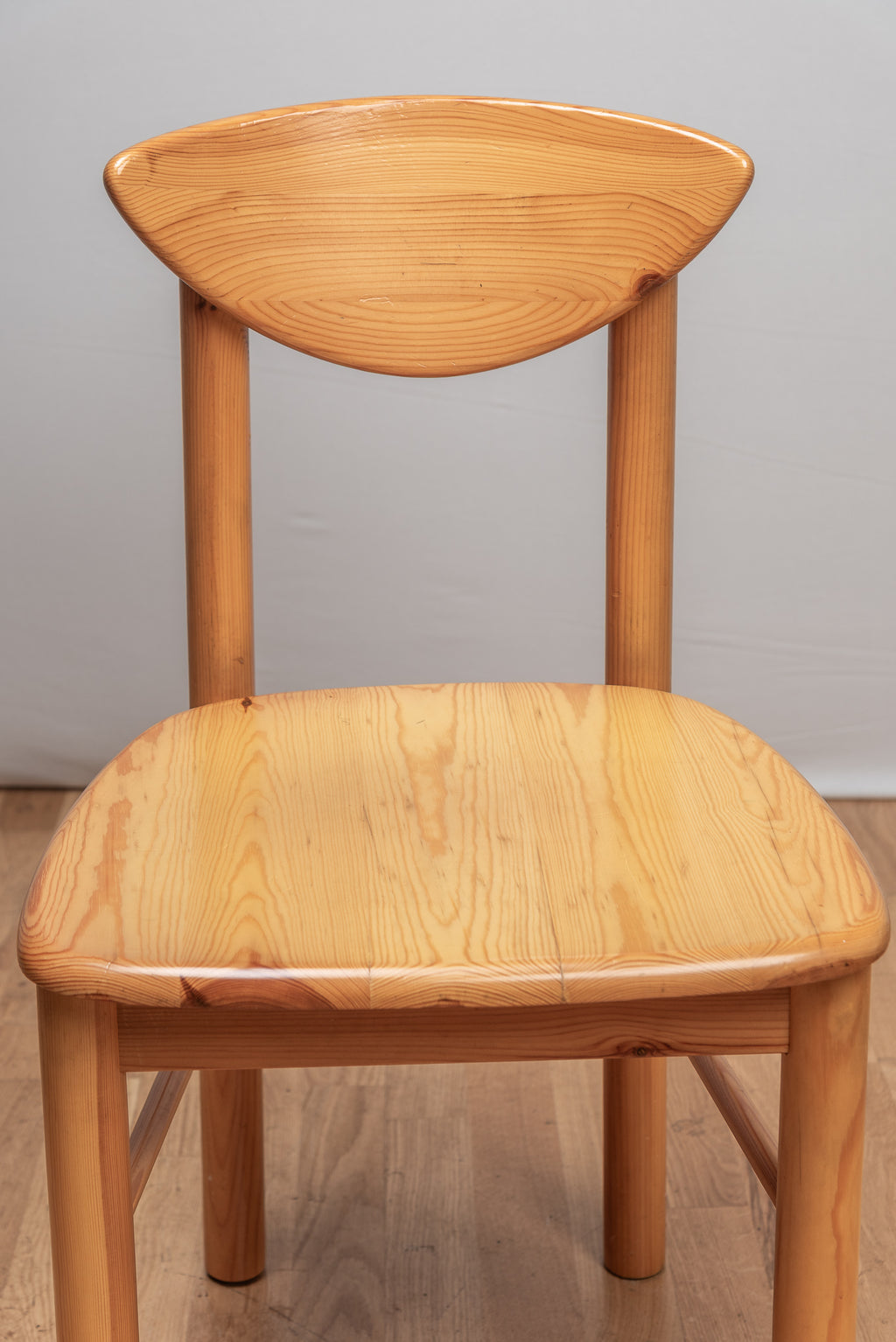 Daumiller Stuh Holz vintage designer midcentury 70er
