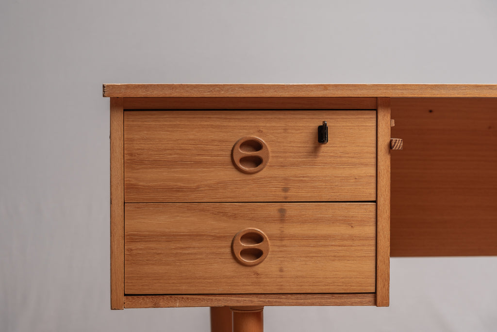 Schreibtisch vintage Sekretär DDR Tisch mid-century 60er