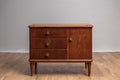 Kommode Mid-Century Beistellschrank Vintage 50er Holz Schubladen Tür