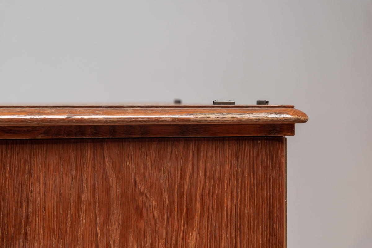Kommode Mid-Century Beistellschrank Vintage 50er Holz Schubladen Tür