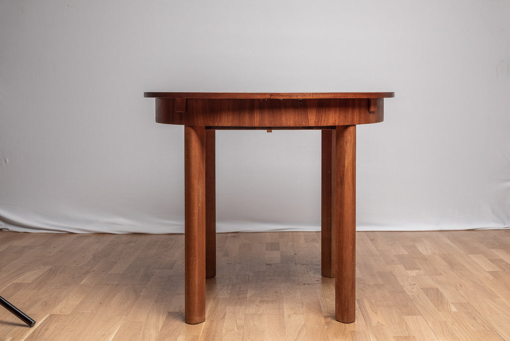 Esstisch Teak Ausziehtisch Skandinavisch Vintage Rund