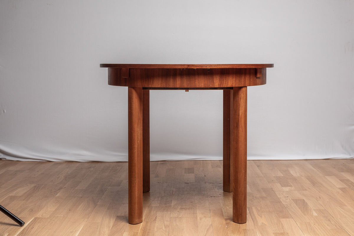 Esstisch Teak Ausziehtisch Skandinavisch Vintage Rund