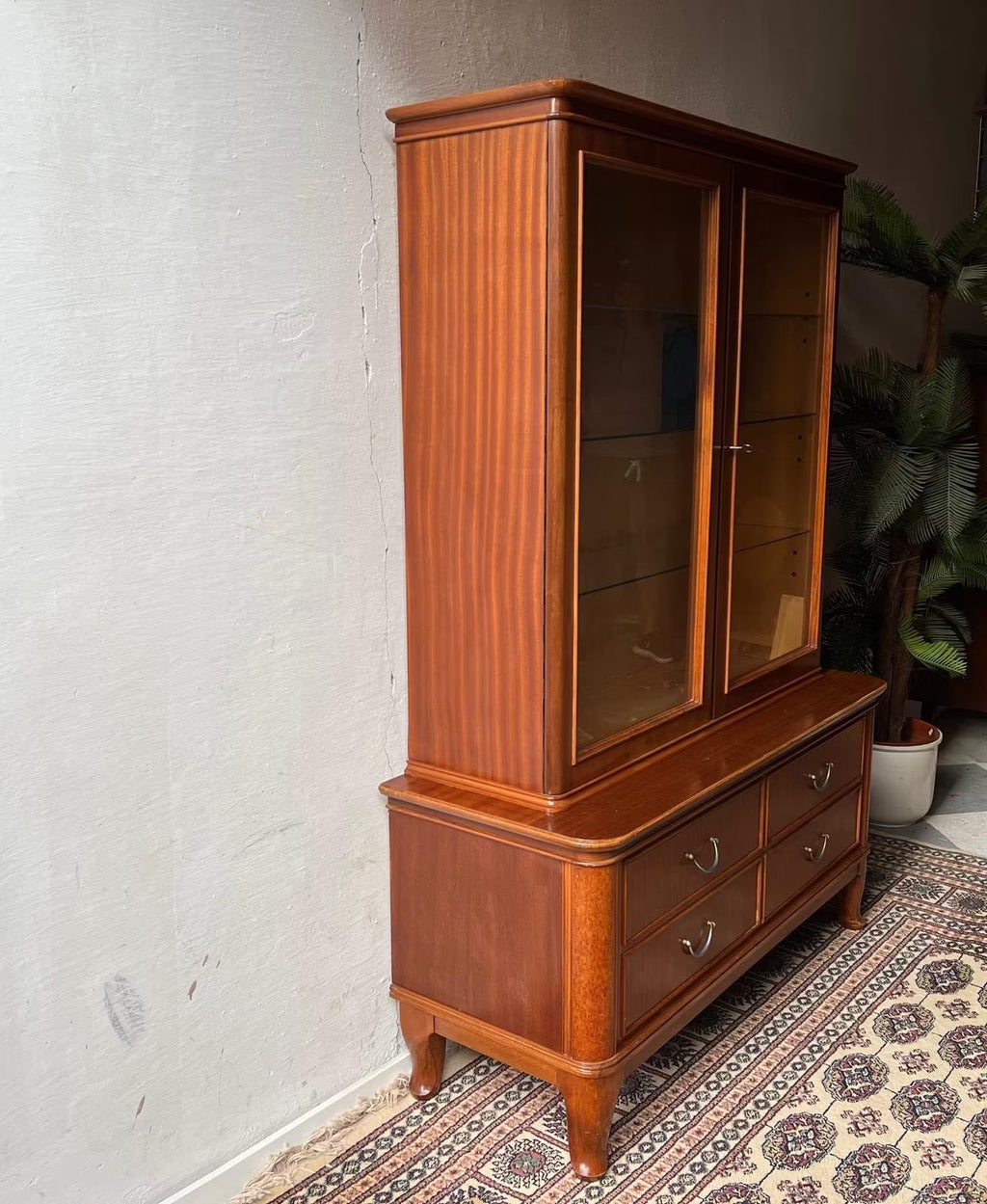 Schrank Vitrine Buffet Highboard vintage midcentury 60er Retro