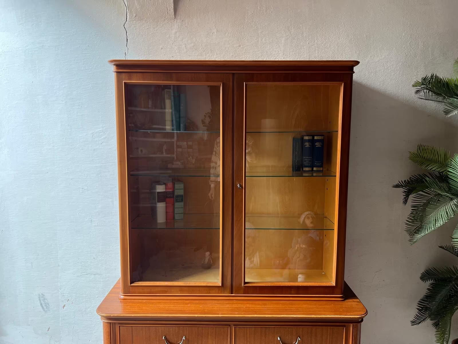 Schrank Vitrine Buffet Highboard vintage midcentury 60er Retro